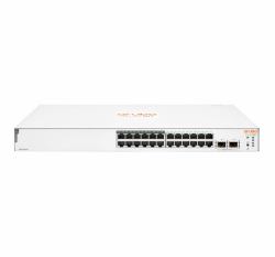 HPE Aruba Networking Aruba Instant On 1830 24G 12p Class4 PoE 2SFP 195W Managed L2 Gigabit Ethernet [10/100/1000] Power over Ethernet [PoE] 1U 