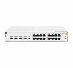 HPE Aruba Networking Aruba Instant On 1430 16G Class4 PoE 124W Unmanaged L2 Gigabit Ethernet [10/100/1000] Power over Ethernet [PoE] 1U White 