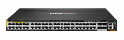 HPE Aruba Networking CX 6300M 48p SR10 1G/2.5G/5G/10G PTP/AVB Class8 PoE and 4p 100G MACsec Switch 