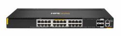 HPE Aruba Networking CX 6300M 24p Smart Rate 1G/2.5G/5G Class6 PoE 4p SFP56 50G TAA Switch 