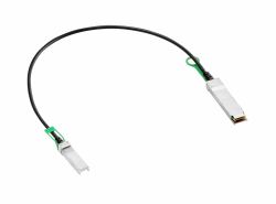 HPE Aruba Networking 50G QSFP56 to SFP56 0.65m DAC Cable 