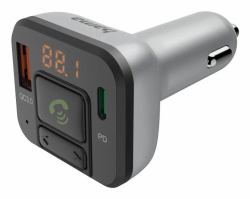 Hama 00014169 FM transmitter 87.6 - 107.9 MHz Black, Silver 