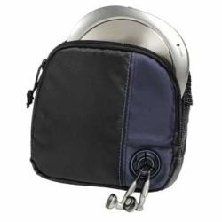 Hama CD Player Bag for Player and 3 CDs, black/blue 