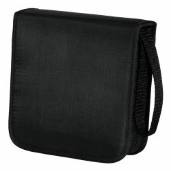 Hama CD Wallet Nylon 40, black 50 discs 