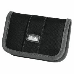 Hama Multi Card Case Mini memory card case Nylon Black 