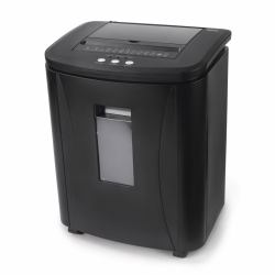 Hama Premium AutoM120 paper shredder Micro-cut shredding 60 dB 22.5 cm Black 