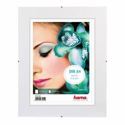Hama "Clip-Fix" Frameless Picture Holder, normal glass, 21 x 29.7 cm 