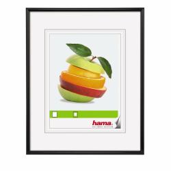 Hama Sevilla Single picture frame Black, Transparent 