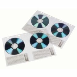 Hama 00078352 optical disc case Sleeve case 2 discs Transparent 