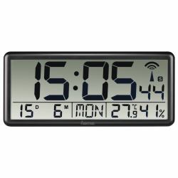 Hama Jumbo Digital clock Rectangle Black 
