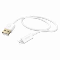 Hama Charging Cable, USB-A - Lightning, 1.5 m, White 
