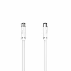 Hama 00205050 coaxial cable 15 m White 