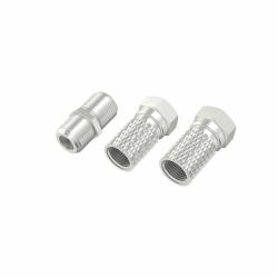 Hama 00205203 coaxial connector F-type 3 pc[s] 