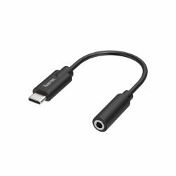 Hama 00205282 mobile phone cable Black USB C 3.5mm 