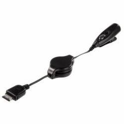 Hama 00106627 mobile phone cable Black 0.70 m Micro-USB A 3.5mm 