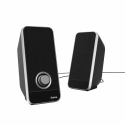 Hama Sonic LS-206 Black, Silver 6 W 