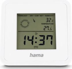 Hama Borneo Electronic environment thermometer Indoor White 