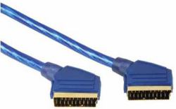Hama 00029654 SCART cable 1.5 m SCART [21-pin] Blue 