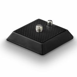 Hama Click II Quick-Change Plate, for Gamma Tripods, 1/4, black 