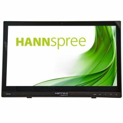 Hannspree HT161HNB computer monitor 39.6 cm [15.6"] 1366 x 768 pixels HD LED Touchscreen Tabletop Black 