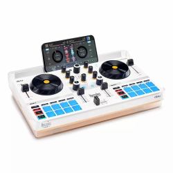 Hercules MIX ULTRA Digital Vinyl System [DVS] scratcher White 