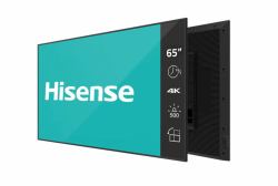 Hisense 65DM66D Signage Display 165.1 cm [65"] LED Wi-Fi 500 cd/m² 4K Ultra HD Black Built-in processor Android 11 24/7 