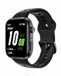 Honor InfoWear Watch 2i 4.7 cm [1.85"] AMOLED 49.7 mm Digital 390 x 450 pixels Touchscreen Black 