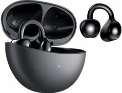 Honor CLIP Headset Wireless Ear-clip-on Calls/Music Bluetooth Black 