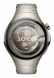 Huawei WATCH 5 3.81 cm [1.5"] AMOLED 46 mm Digital 466 x 466 pixels Touchscreen Silver Wi-Fi GPS [satellite] 