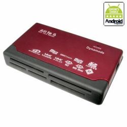 Hypertec EXT-103C-WHY card reader USB 2.0 Black, Red 
