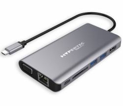 Hypertec ProDock Lite Gen2 - Universal USB 3.1 Type C Mini Dock 