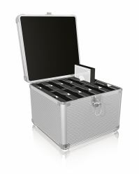 ICY BOX IB-AC628 Suitcase Metal, Plastic Silver 