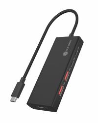 ICY BOX IB-HUB1436-CPD Wired USB 3.2 Gen 2 [3.1 Gen 2] Type-A Black 
