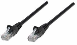 Intellinet Network Patch Cable, Cat5e, 5m, Black, CCA, U/UTP, PVC, RJ45, Gold Plated Contacts, Snagless, Booted, Lifetime Warranty 