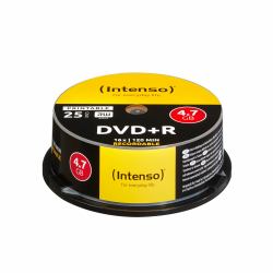 Intenso DVD+R 4.7GB, Printable, 16x 25 pc[s] 