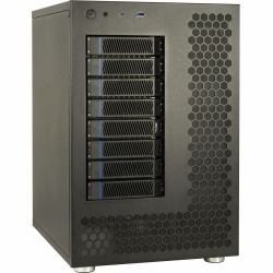 Inter-Tech NAS-8 HDD enclosure Black 2.5/3.5" 
