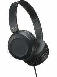 JVC Powerful Sound Wired On Ear Black 