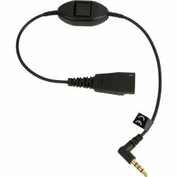 Jabra LINK Mobile QD to 3_5mm, w. Answer Button 