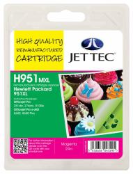 Jet Tec 101H095138 ink cartridge 1 pc[s] Compatible Standard Yield Magenta 