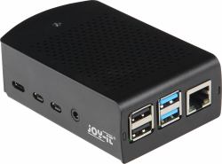 Joy-iT RB-ALUCASEP4+06 development board accessory Case Black 