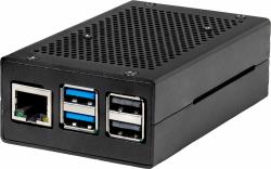 Joy-iT Aluminum case with acitve cooling fan 