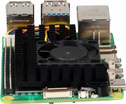 Joy-iT RB-HEATSINK5 development board accessory Heat sink Black 