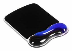 Kensington Duo Gel Mouse Pad Wrist Rest — Blue 