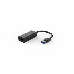 Kensington UA0000E USB-A Ethernet Adapter — Black 