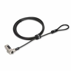 Kensington Slim N17 Combination Laptop Lock for Wedge-Shaped Slots 