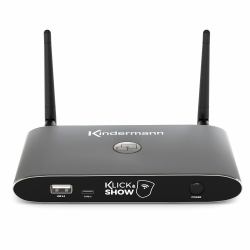Kindermann KLICK & SHOW K-40 Base Unit, Wireless Presentation System for customized transmitter add-on 