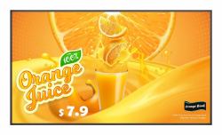 LG 55UH5Q-E Signage Display Digital signage flat panel 139.7 cm [55"] LCD Wi-Fi 500 cd/m² 4K Ultra HD Black WebOS 24/7 