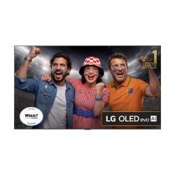 LG OLED77G54LW.AEK TV 195.6 cm [77"] 4K Ultra HD Smart TV Wi-Fi Metallic 