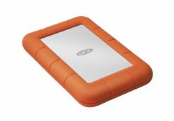 LaCie Rugged Mini external hard drive 1 TB 5400 RPM 2.5" Micro-USB B 3.2 Gen 1 [3.1 Gen 1] Orange, Silver 