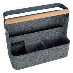 Leitz 61990089 storage box Rectangular Felt, Recycled polyester, Beech Grey 